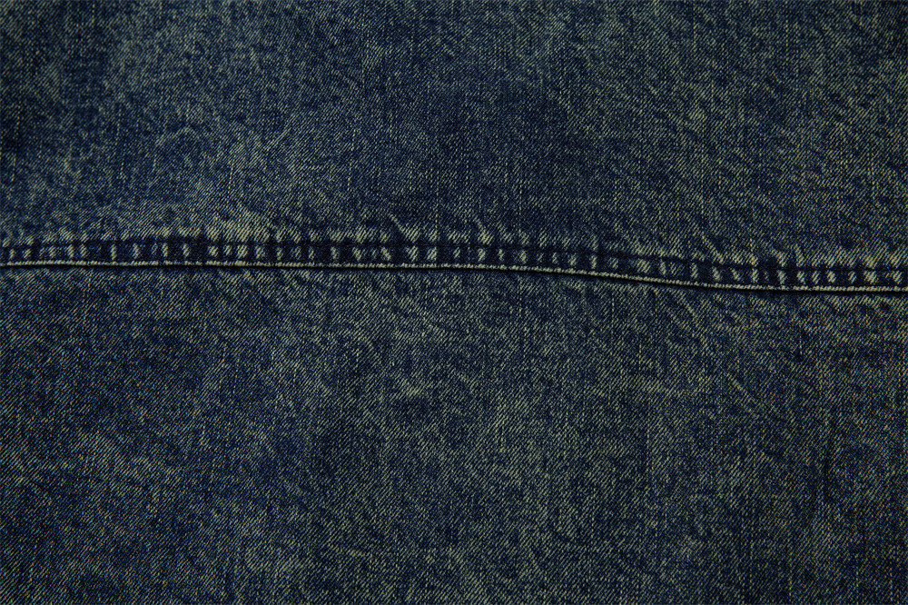 American Style Old Gradient Color Denim Jacket