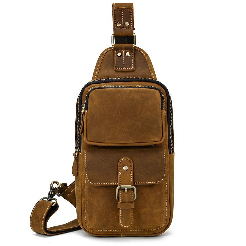Men's Vintage Crossbody Bag Crossbody Bag — detail view 6