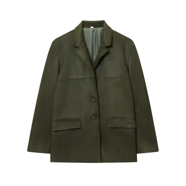 Solid Color Loose Casual Coat Shorts Suit Women Picture Color Top - Shop at LoveMi