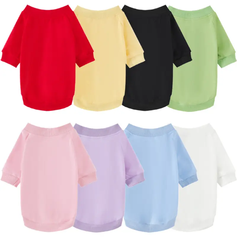 Sparkling Style Blank Pet Sweater Cotton Dog