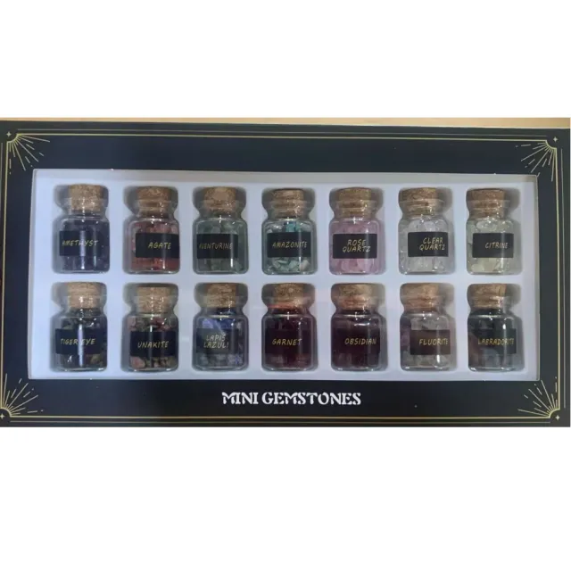 Small Gravel Bottle Wishing Aromatherapy Drift Bottle Gift Box 14 Style - Shop at LoveMi