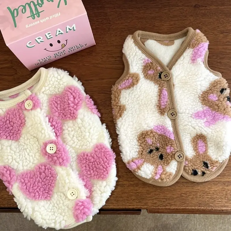 Autumnwinter Warm Clothing For Bichon Frise Pomeranian