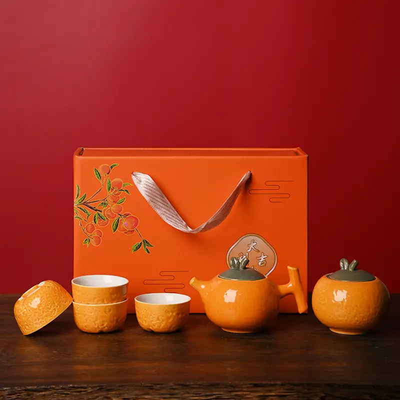 Household Ceramic Tea Set
