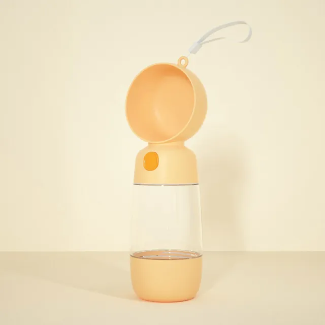 Pet Outing Cup Dog Kettle Portable Orange Drinking Set - Shop at LoveMi