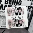 Handmade Medium-Length Nail Tips For Wearable Nails view 2