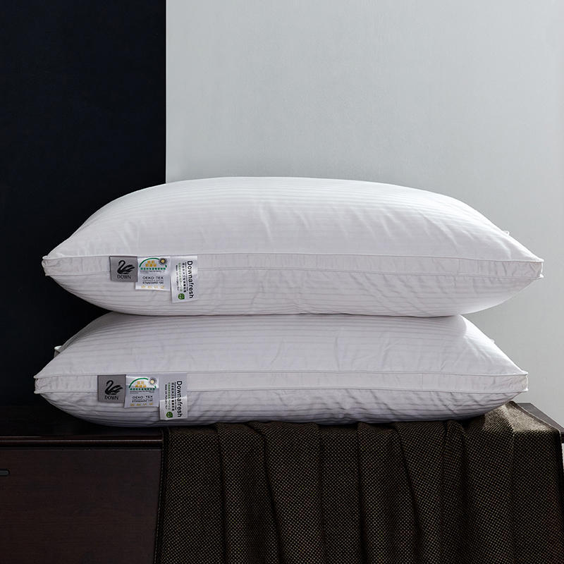 White Satin Medium Pillow