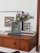 Gray U Letter