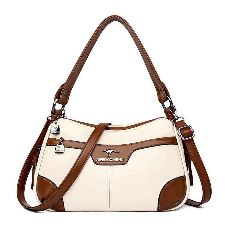 Stylish Summer Contrasting-Color Shoulder Bag For Women