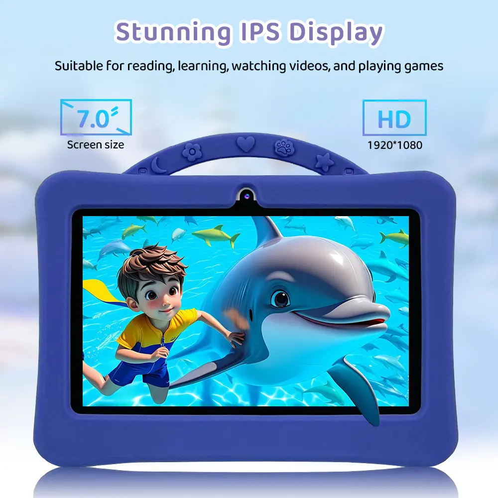 7-inch Bluetooth Wireless Tablet for Kids