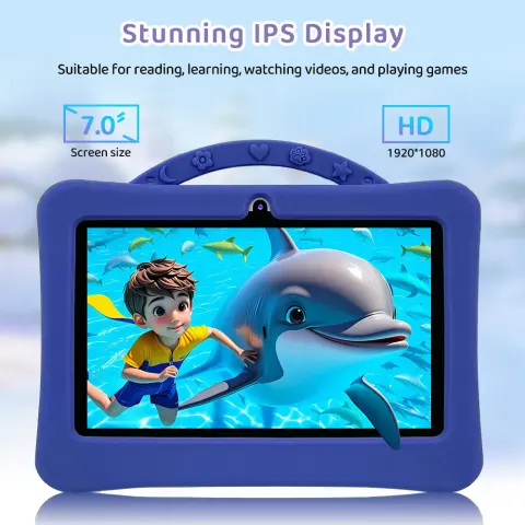 7-inch Bluetooth Wireless Tablet for Kids