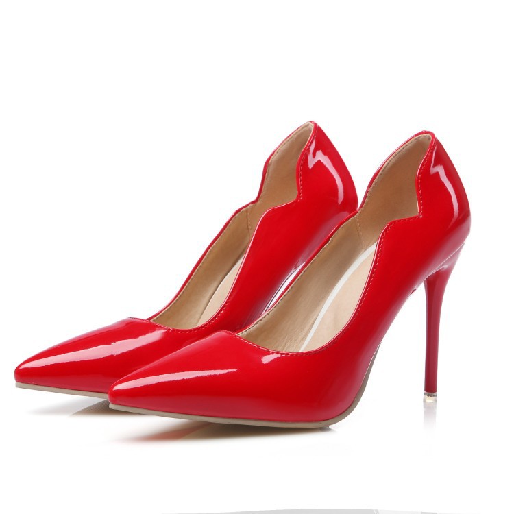 Pointed Toe Stiletto Pumps, picture 6 of 7