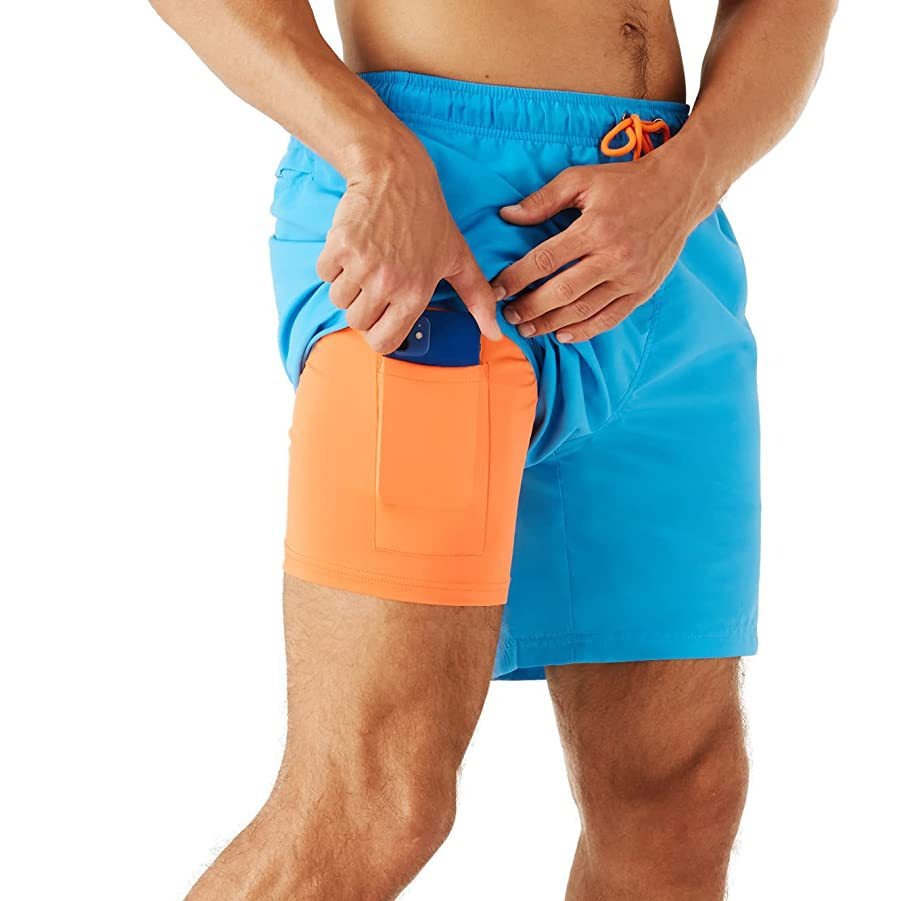 Anti-Embarrassment Quick-Dry Solid-Color Shorts 4