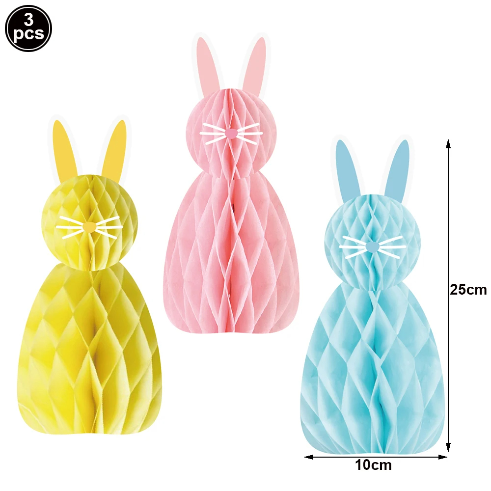 Rabbit Table Ornaments X3