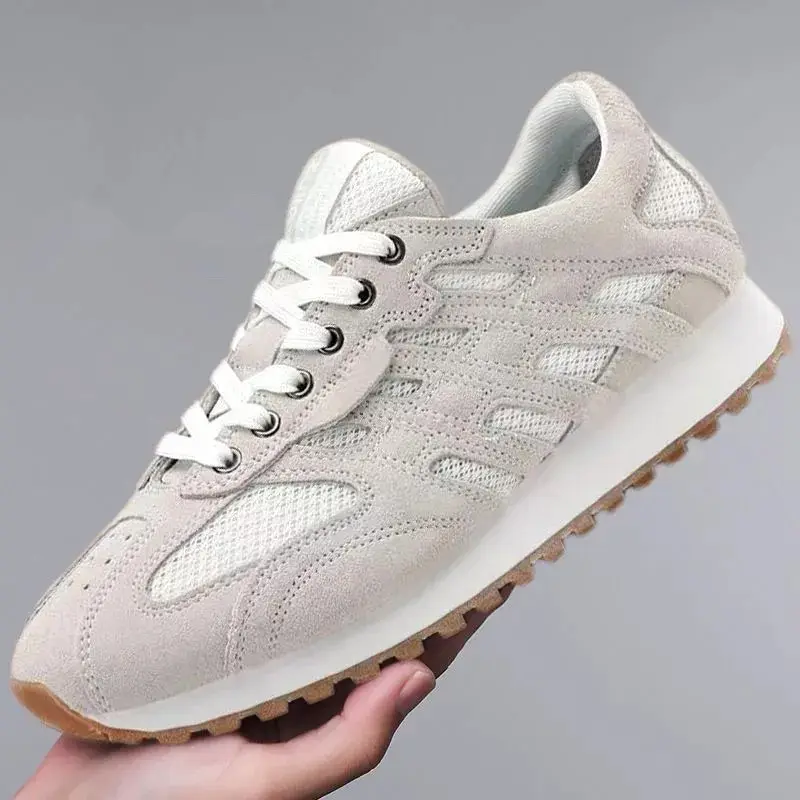 New Spring Summer Men's Shoes Breathable Mesh