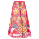 Y239 Red Round Skirt