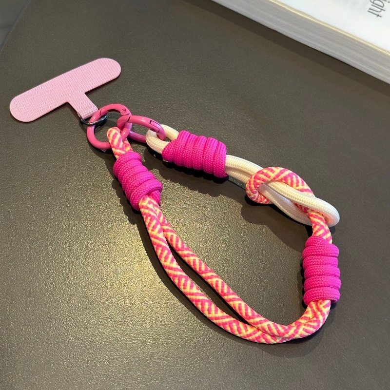 Keychain Anti-loss Dopamine Braided Phone Strap New Style