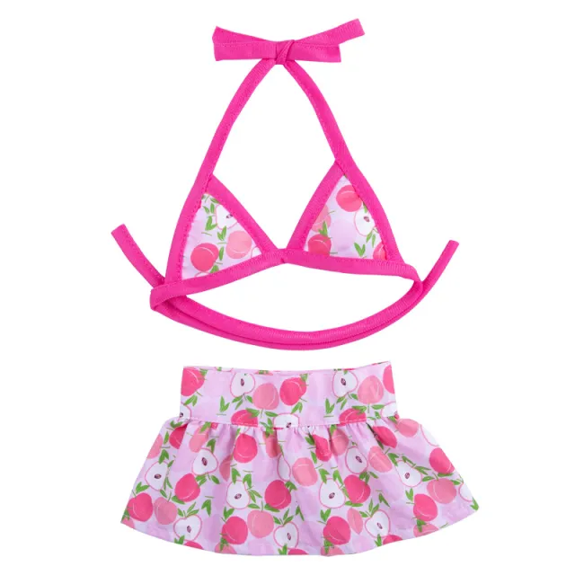 New Summer Dog Clothing Pet Bikini Suit Peach - Shop at LoveMi