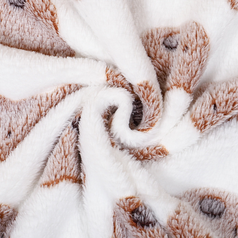 Childrens Flannel Blanket, Thickened Kindergarten Nap Blanket For Babies