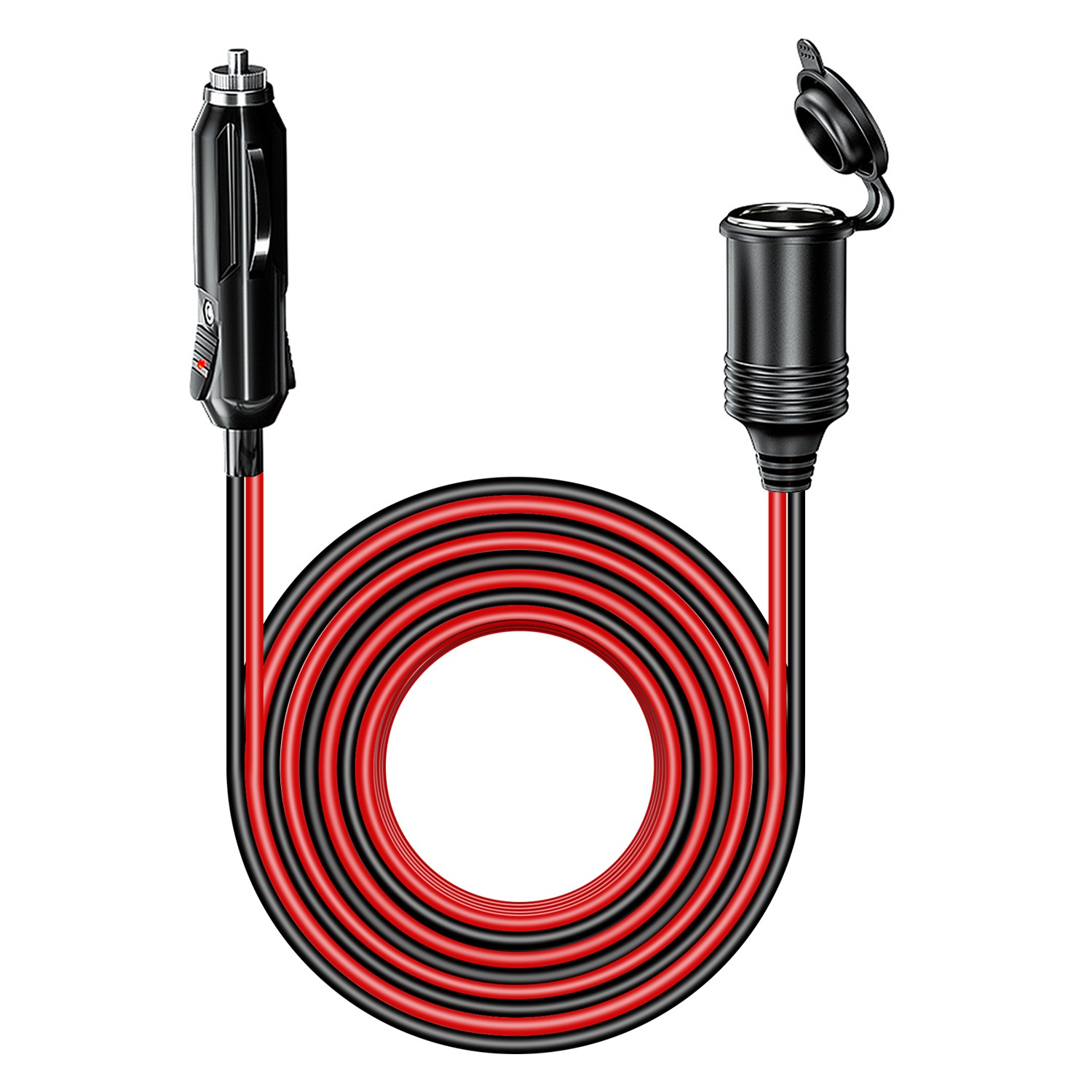 4M USB Power Extension Cable Car Cigarette Lighter Adapter Charger - 第 10/10 張圖片