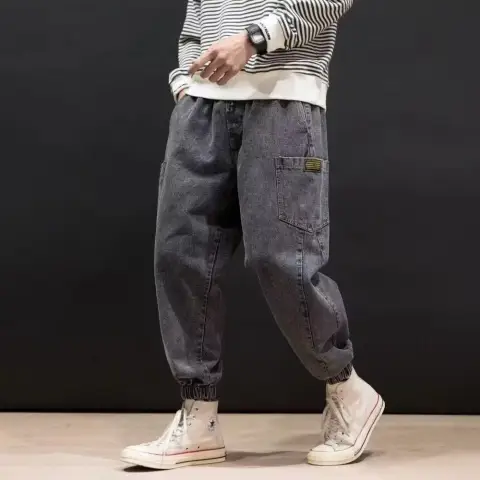 Cargo Jeans Men Fashion Brands
