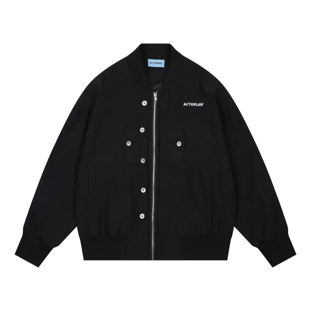 Autumn Leisure Street All match Design Sweater Black - Shop at LoveMi