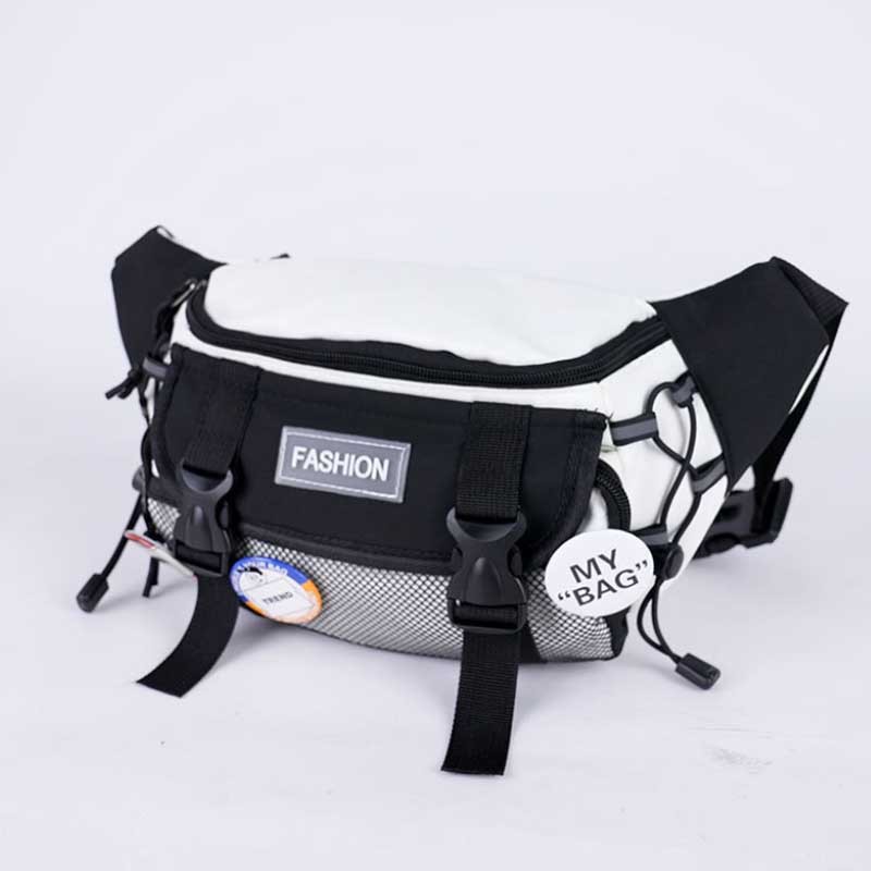 Cartoon Medal Mens Trendy Crossbody Bag