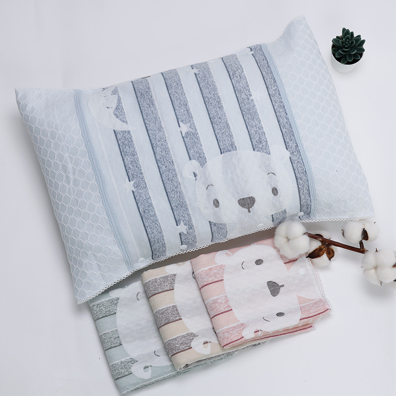 Cotton Pillowcases Four-Layer Gauze
