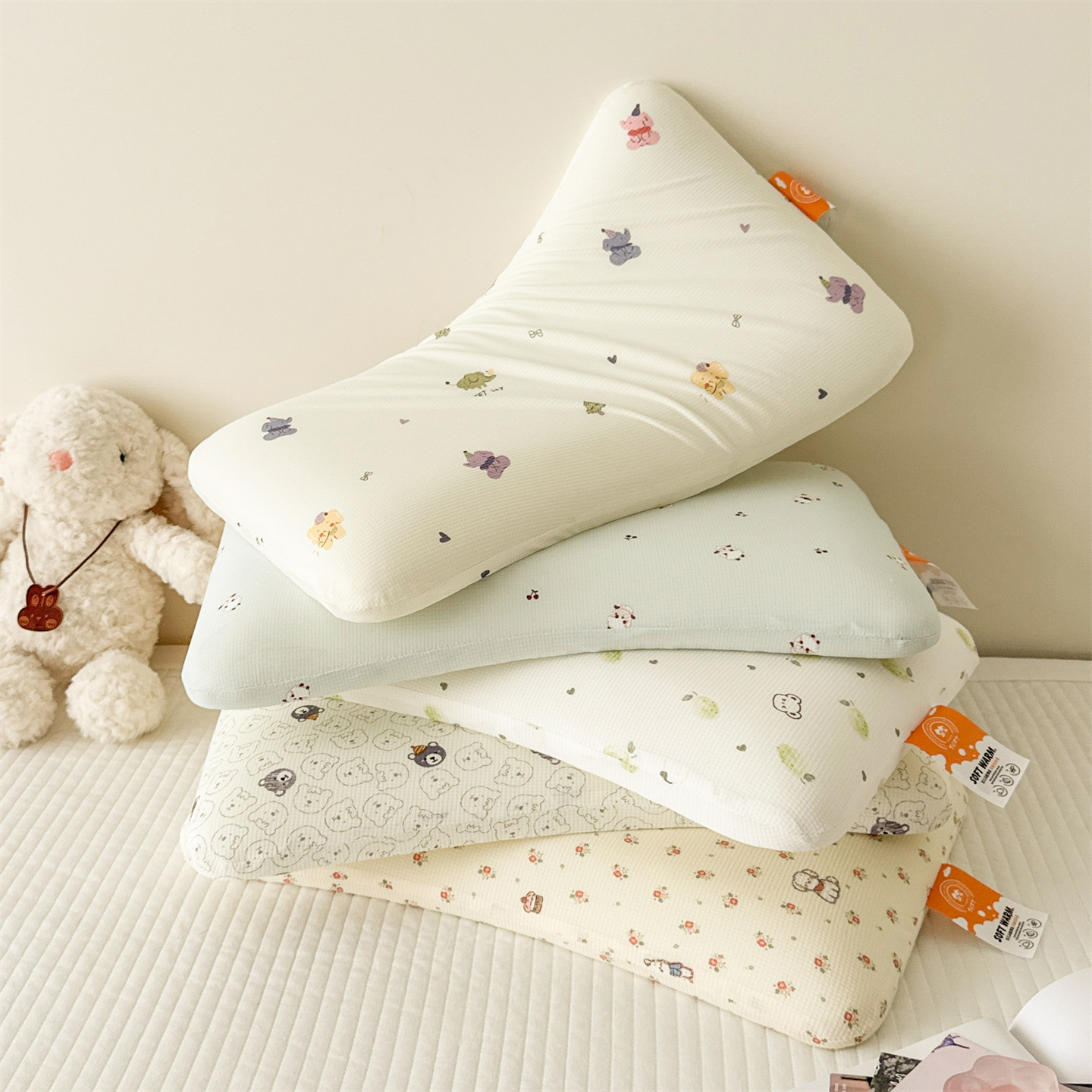 New Cute Floral Children's Cartoon Memory Foam Pillow