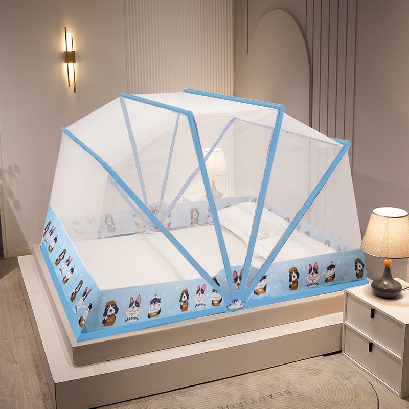Foldable, No-assembly-needed Mongolian Yurt Mosquito Net For Home Use 10