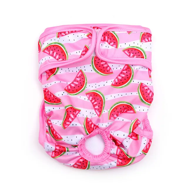 Fashion Printed Pet Supplies Menstrual Panties Pink Watermelon - Shop at LoveMi
