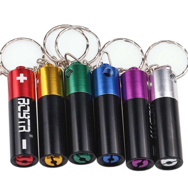 Title 11, Metal Battery Pipe With Keychain