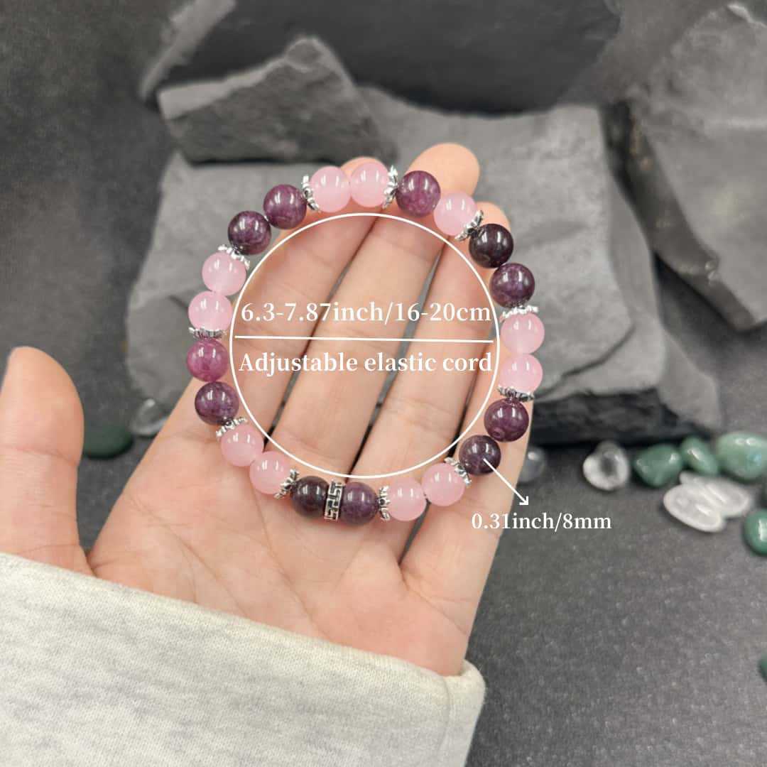 Garnet Crystal Fashionable Personalized Bracelet