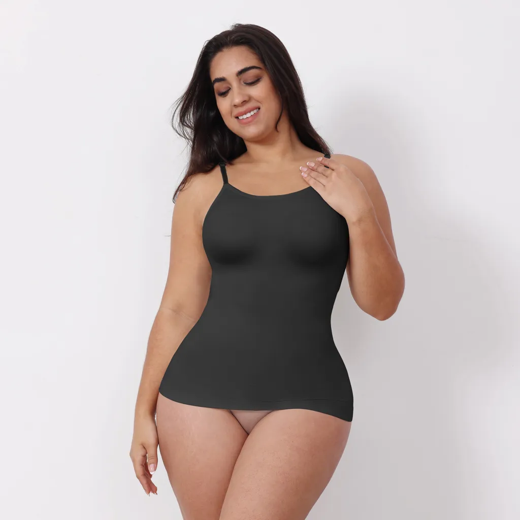 Top Shaping Garment Waist-cinching Body-shaping Wear - Black