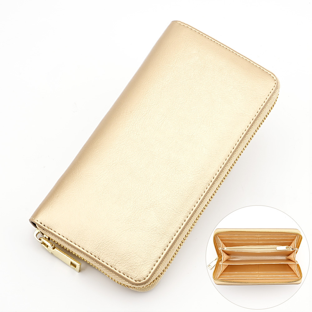 Womens Fashionable High-Capacity Zipper Wallet, picture 12 of 12