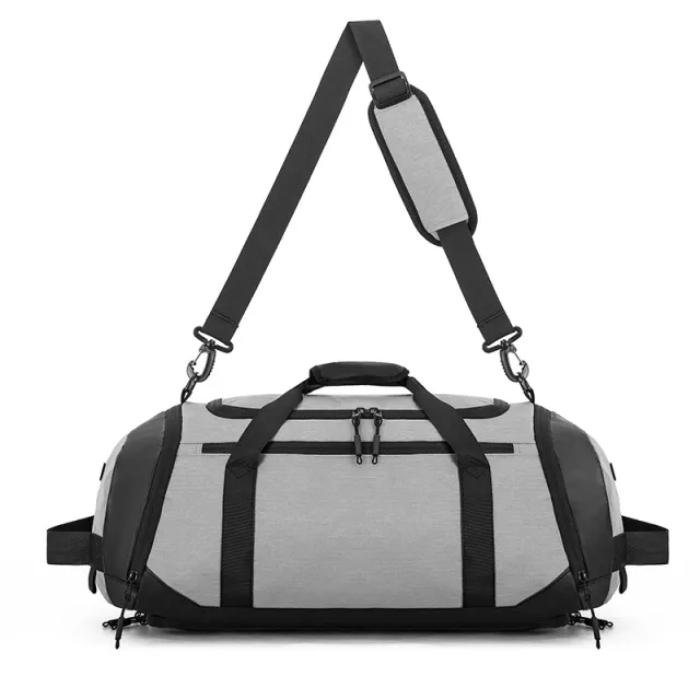 Large Capacity Travel Multifunctional Luggage Bag Gray - Shop at LoveMi