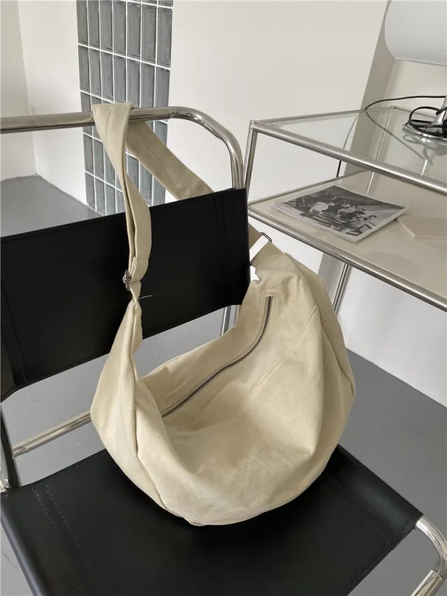 Casual Large Capacity Versatile Crossbody Bag White - Shop at LoveMi