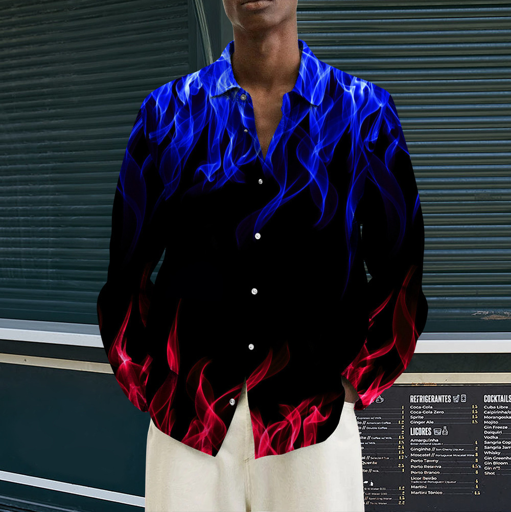 Mehrfarbiges Langarmshirt Flame Youth - Bild 9 von 10