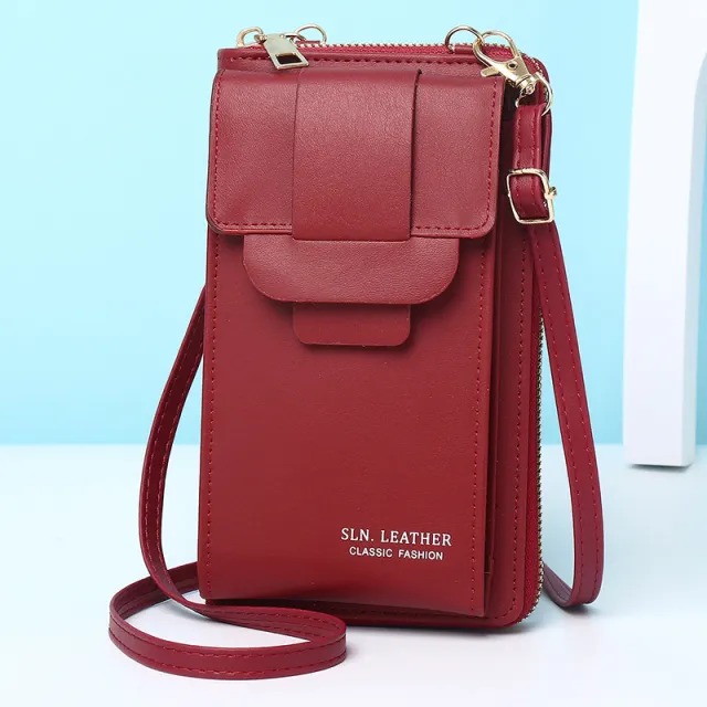 Women's Messenger Bag Simple Mini Shoulder Bag Red - Shop at LoveMi