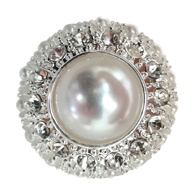 Pearl Diamond Edge Clothing Decorative Buttons