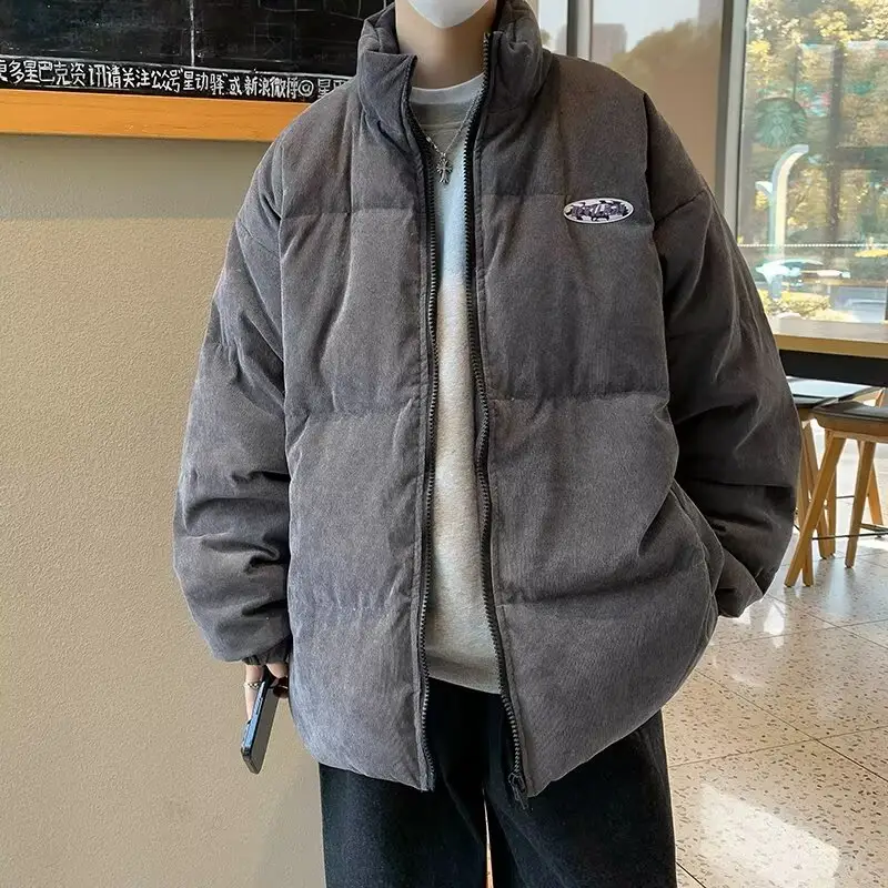 Retro-style Thickened Loose-fit Men's Coat