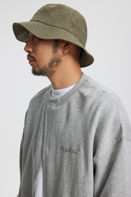 Men's Fashion Deconstruction Bandage Dress Style Sweater