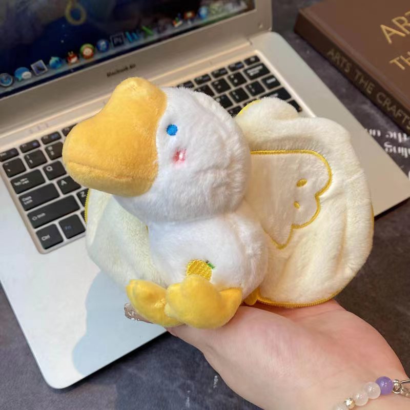 Creative Peel Fruit Animal Plush Key Chain