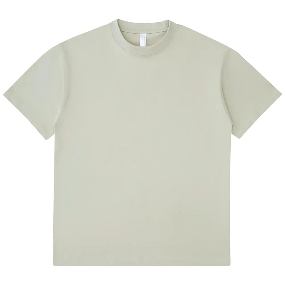 Mens And Womens Loose-fitting Solid-color Short-sleeve Cotton T-shirt