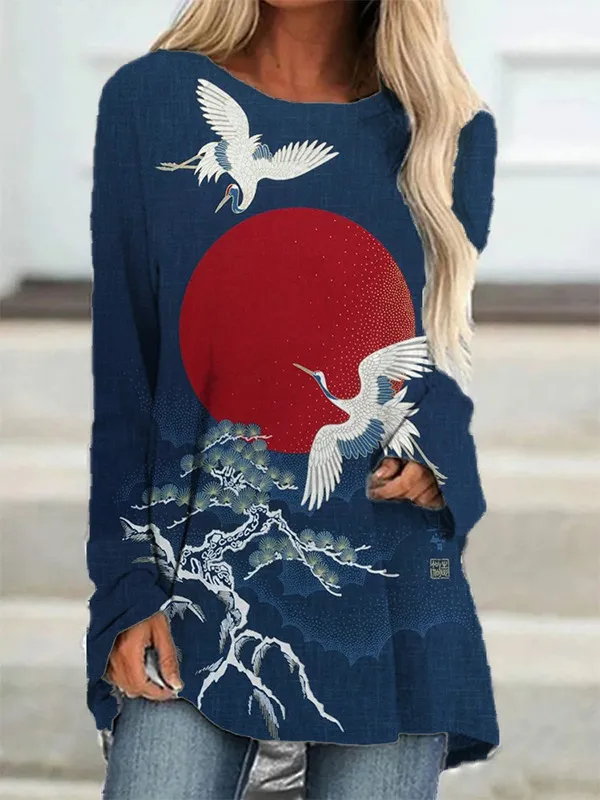 T shirt Hip Hop Series Printed Women's Street Long Sleeve Y2310131748 - Shop at LoveMi