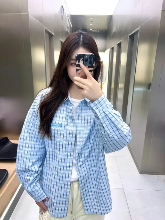 High quality Plaid Shirt Casual Loose fitting Versatile Outerwear With A Stylish Layered And Laid back Vibe Red - Shop at LoveMi