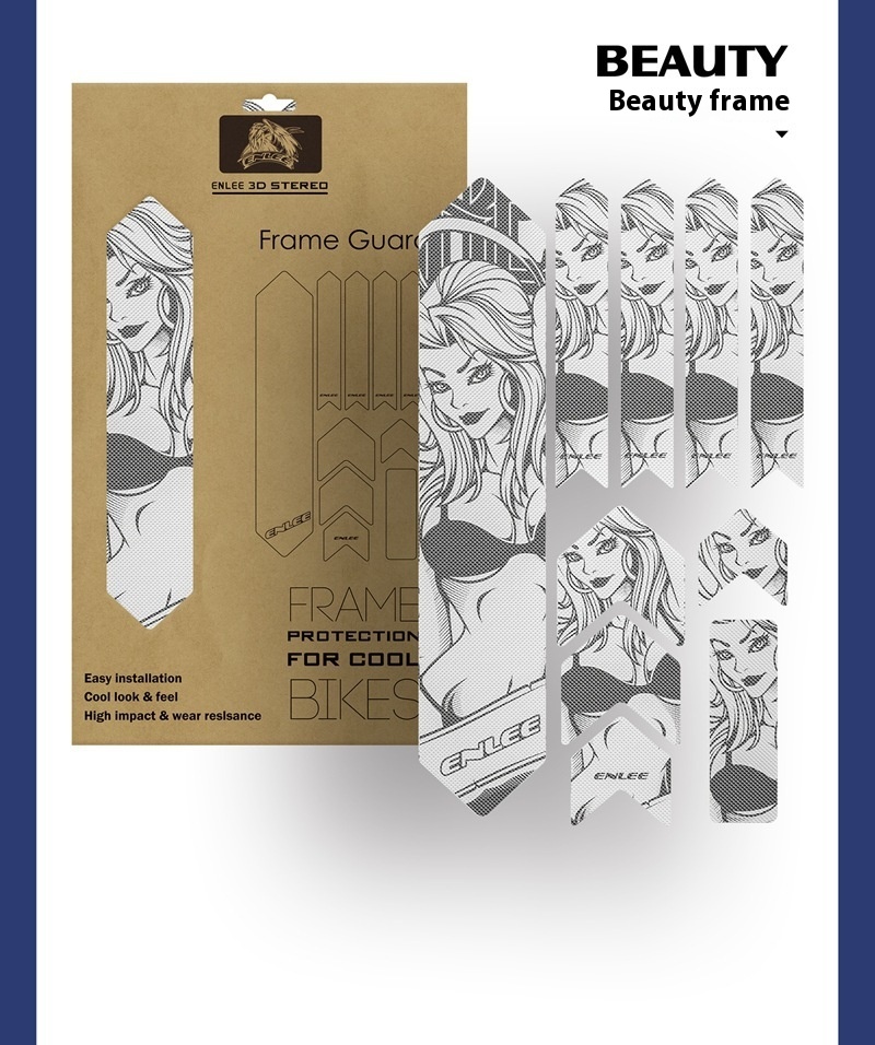 Mountain Bike Scratch-resistant Waterproof Protective Film - Image 8