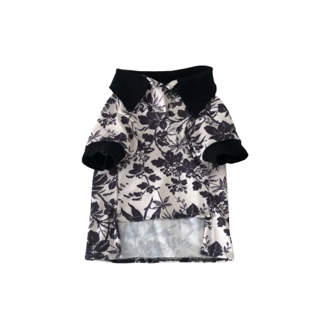 Denim Clothing Puppy Pet Clothes Shirt Leaf Shirt - Shop at LoveMi