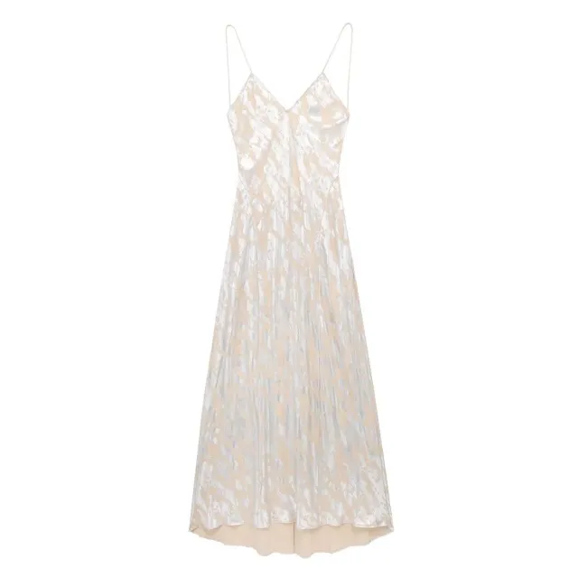 Women's Metal Foil Printed Underwear Dress - Shop at LoveMi