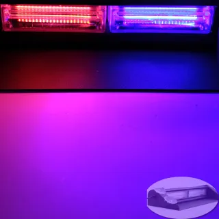 Highlight COB6led Suction Cup Strobe Light Car Front Windscreen Shovel Light Counterattack Light Strobe Lamp