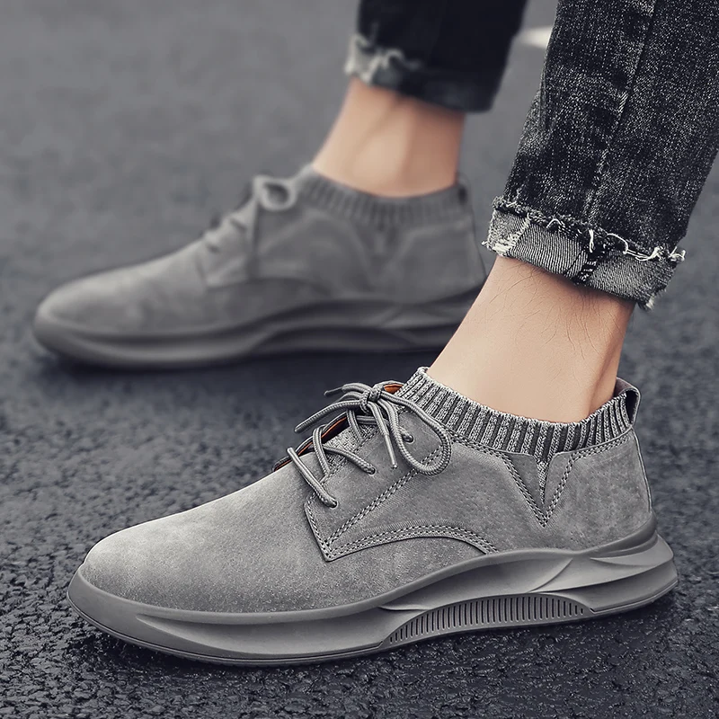 Title 13, Scarpe casual da uomo in pelle PU Comode ed ele...